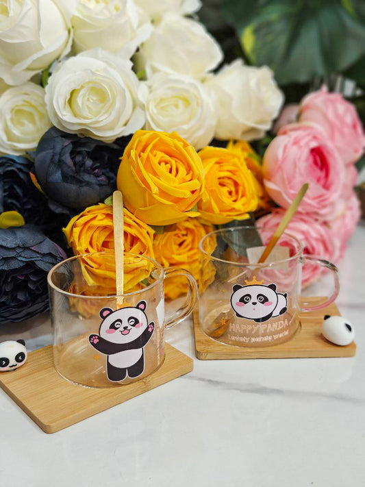 Shop panda avec support bambou