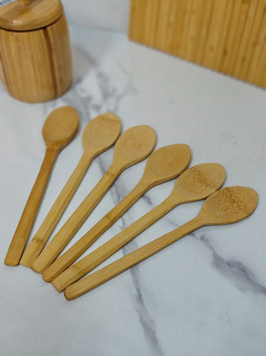 Serie Cuillère bois ( 6 pièces )