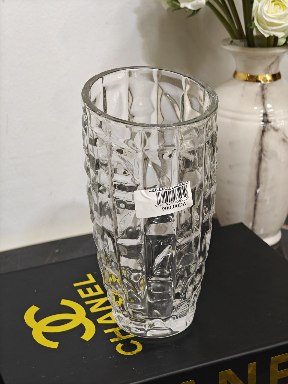 Vase en verre nv